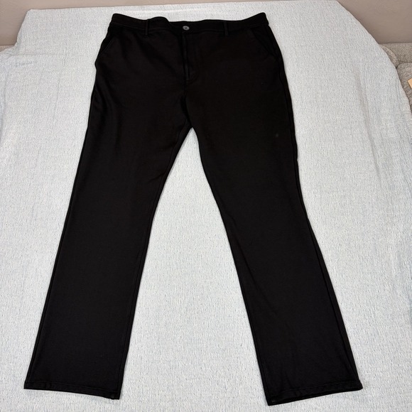 True Craft Other - True Classic Men's Slim Fit Commuter Travel Pant 6 Pocket Black Size 38 x 30